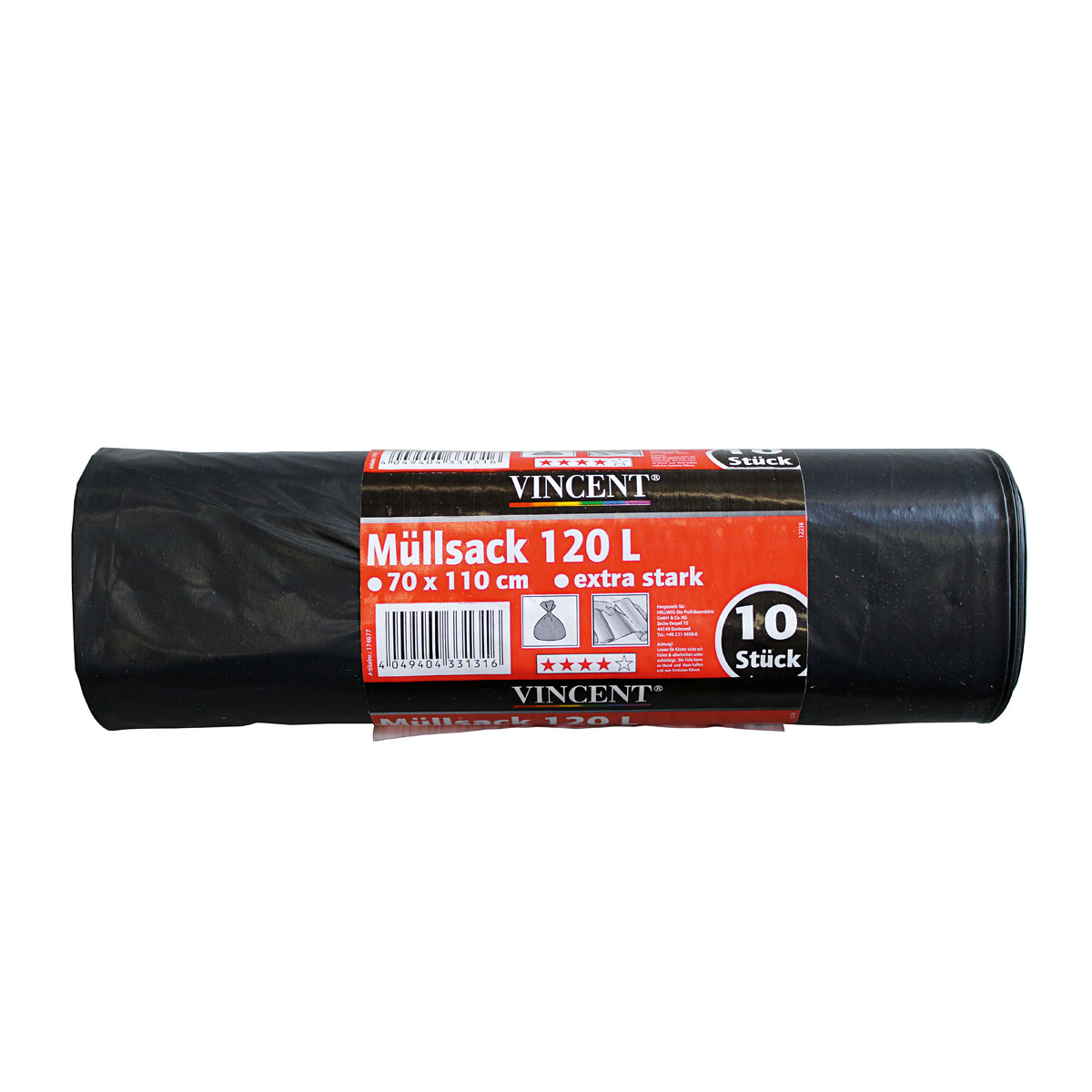 Vincent Müllsäcke Extrastark 10er Pack | 174677