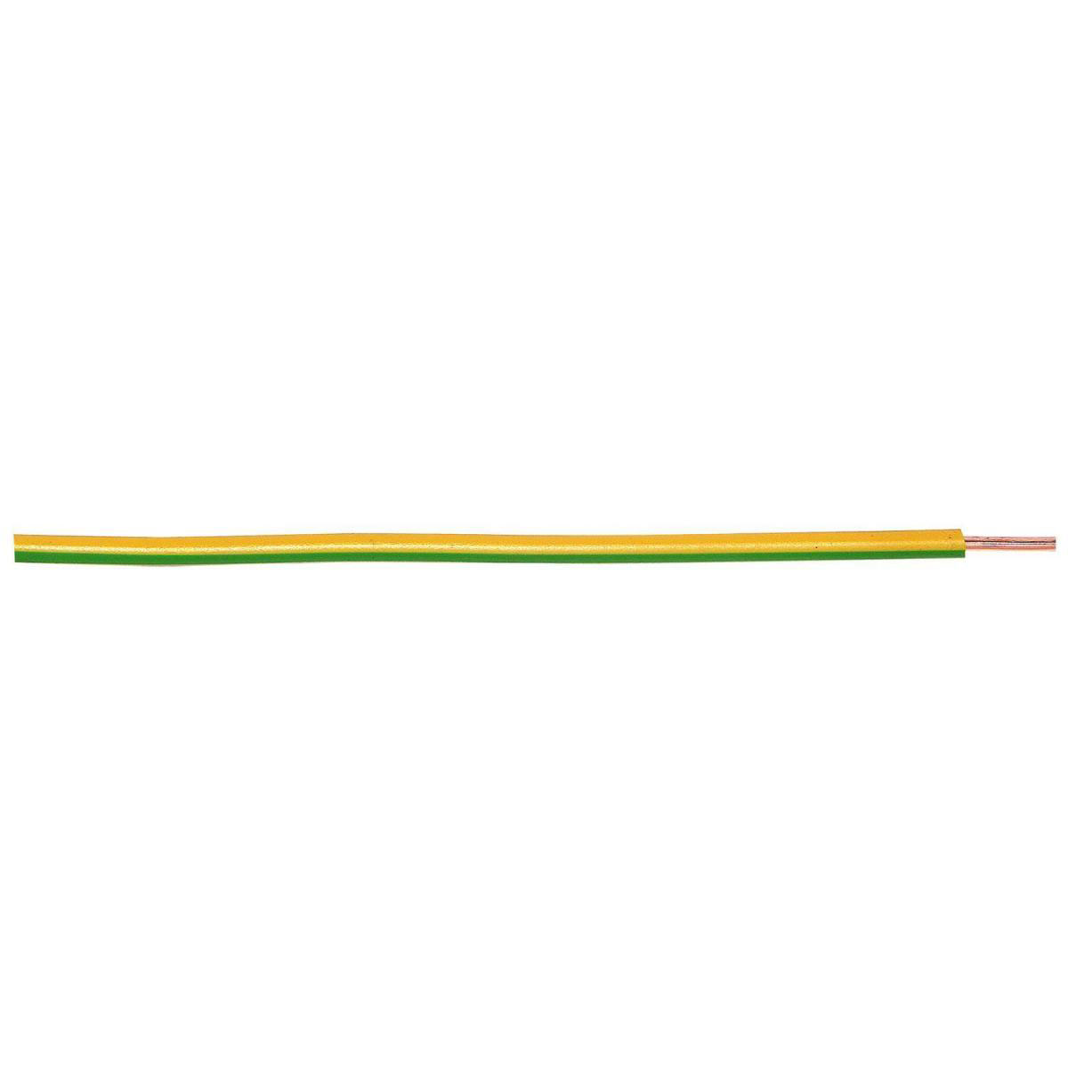Aderleitung H07V-U 1,5 mm² grün/gelb 20 m | grün/gelb | 200183
