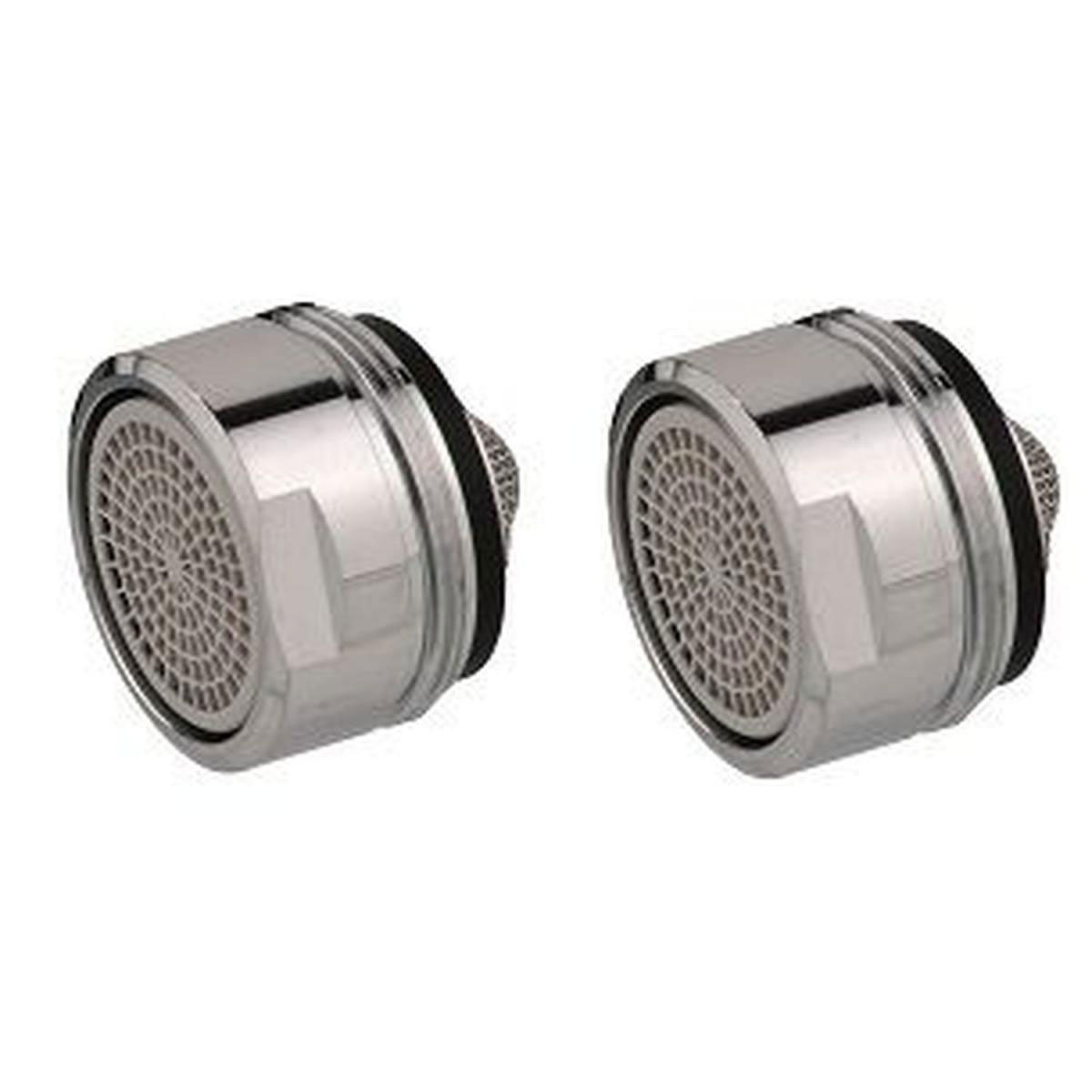 Kirchhoff Eco-Mischdüse 2x Anti-Kalk-Sieb M24 AG | 205513