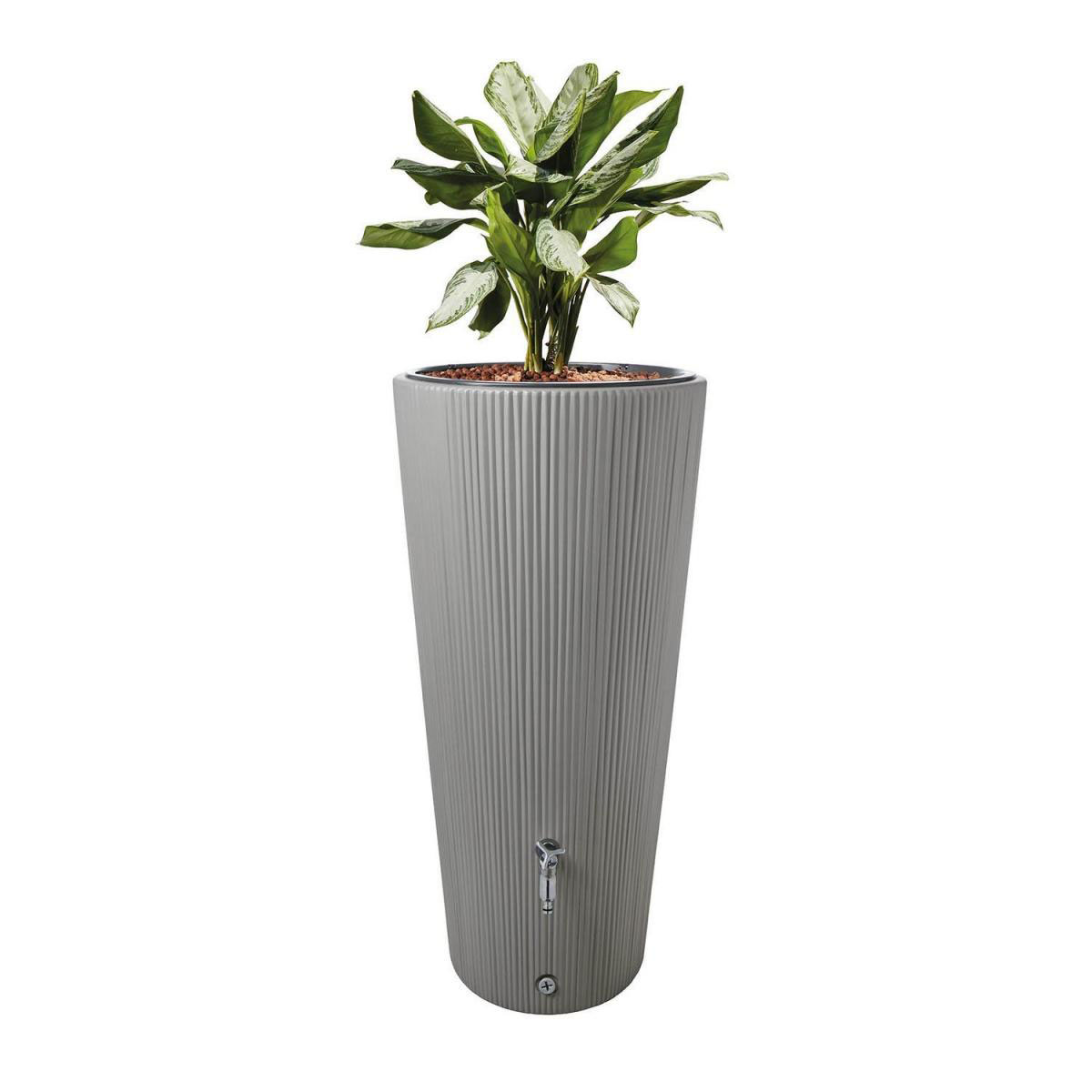 Garantia LINUS 2in1 Regenspeicher 220 L zinkgrau | 206224
