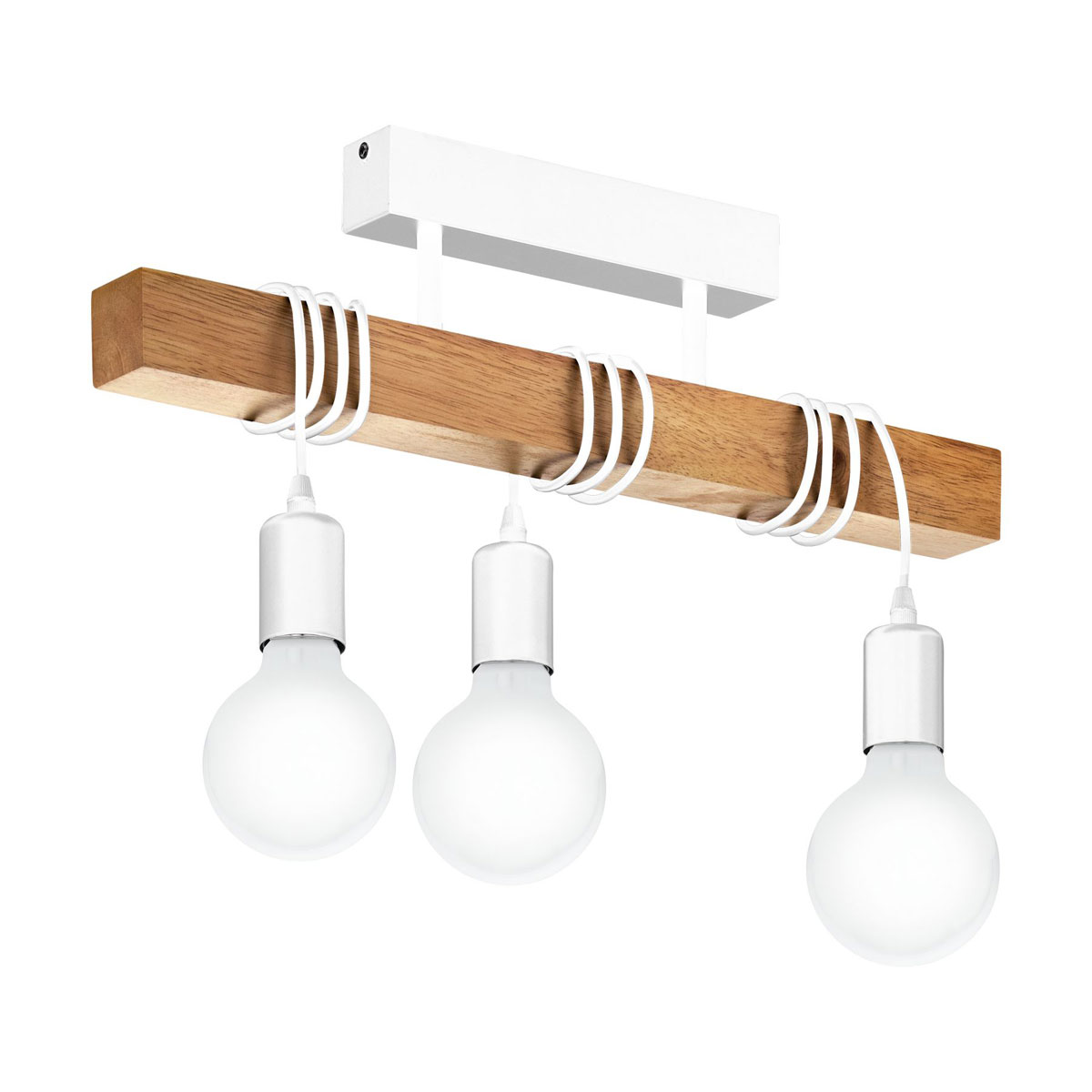 Eglo LED-Deckenleuchte Townshend 3er weiß | 206413