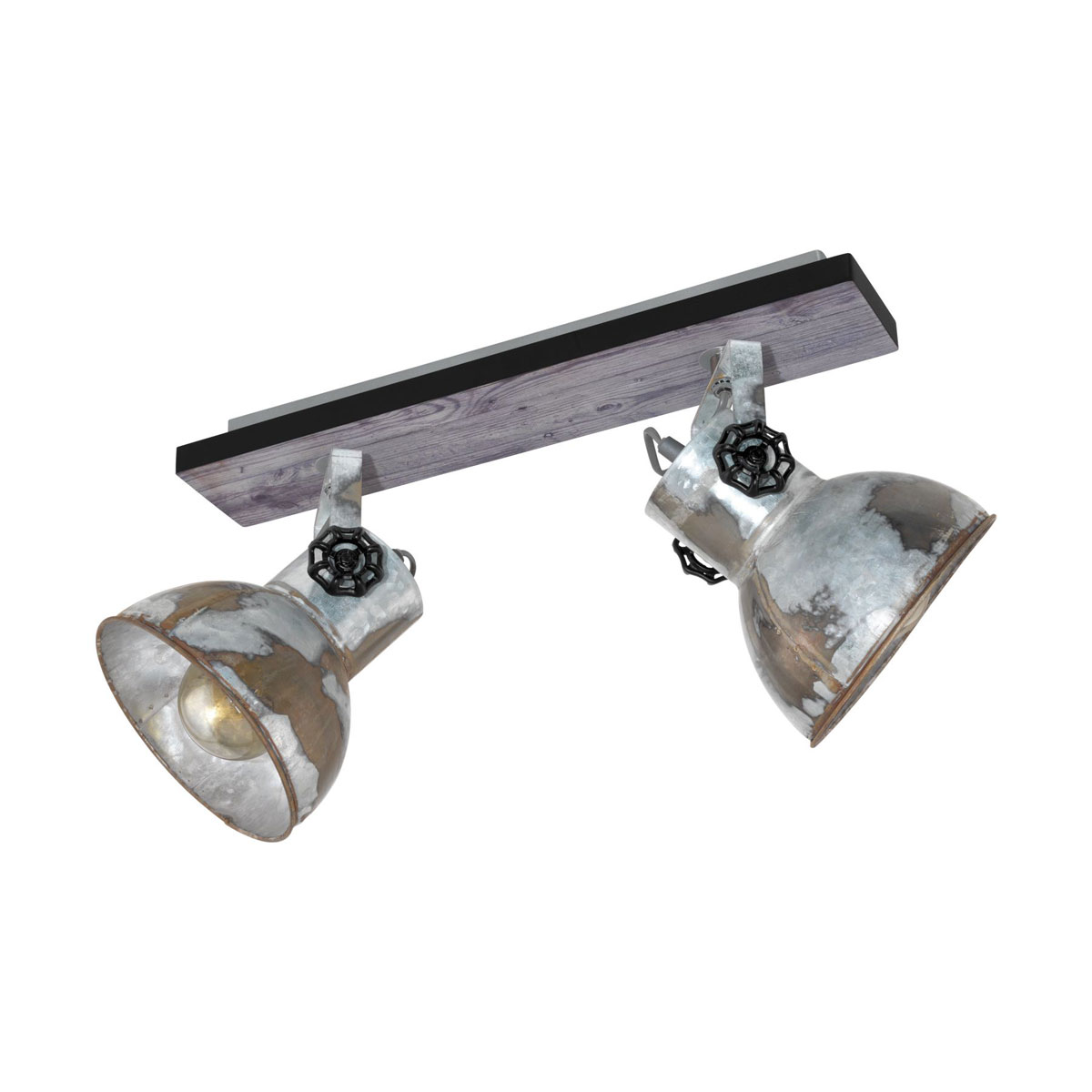 Eglo LED-Spotserie Barnstaple 2 Spots braun | 2 | 206424