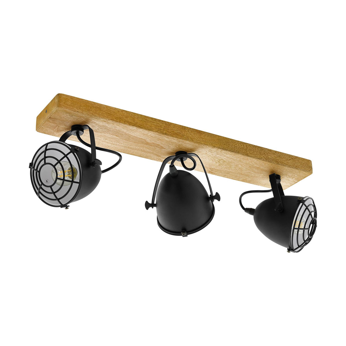 Eglo Spotserie Gatebeck 3 Spots schwarz | 2 | 206451