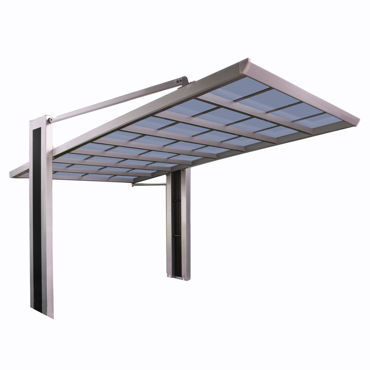 Ximax Carport Alu My-Port 150 Typ 2450 Edelstahl-Look SH | 207346 – Bild 3