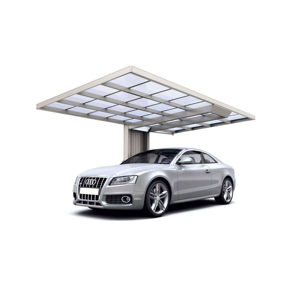 Ximax Carport Alu Neo 90 Typ 2856 Edelstahl-Look | 207386