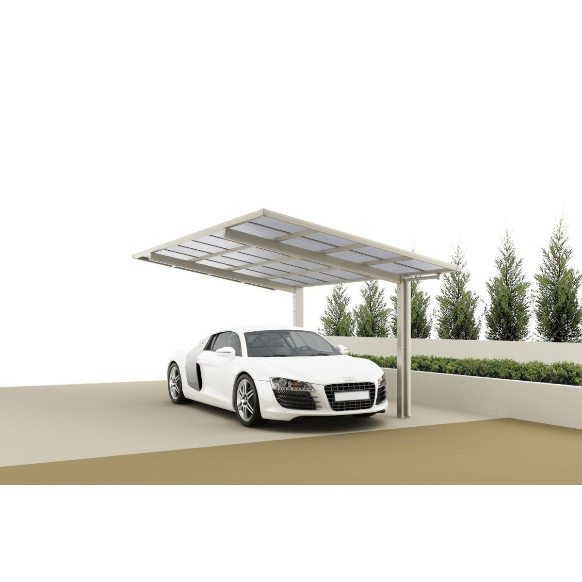 Ximax Carport Alu Linea 60 Edelstahl-LookSB | 207470