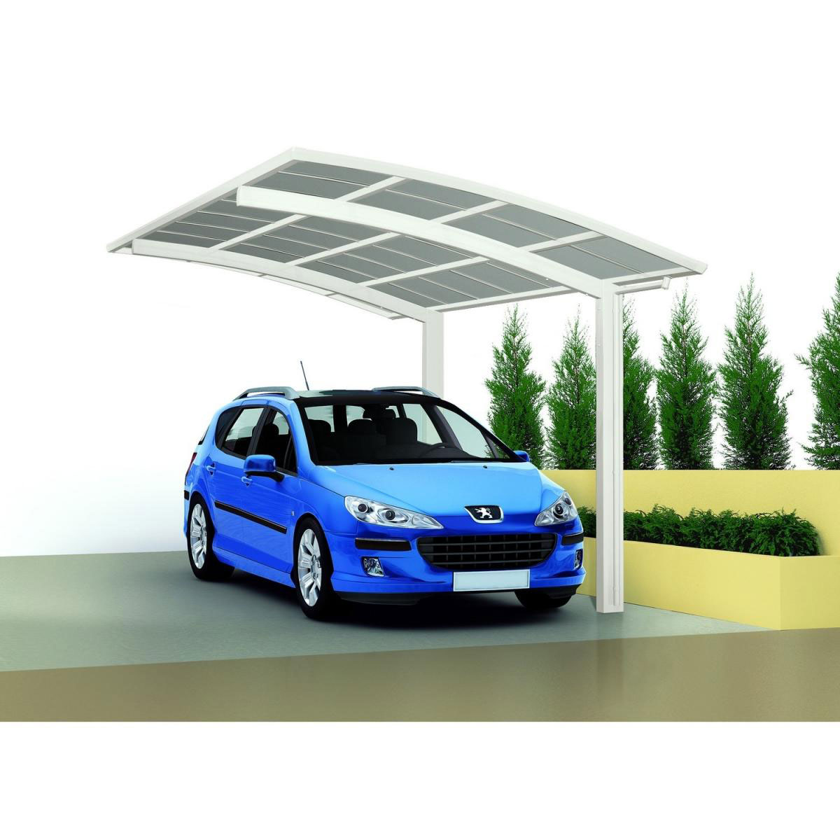 Ximax Carport Alu Portoforte 80 Winterweiss | 207525