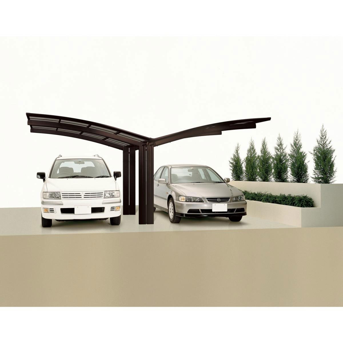 Ximax Carport Alu Portoforte 80 Schwarz Y-Ausführung | 207868