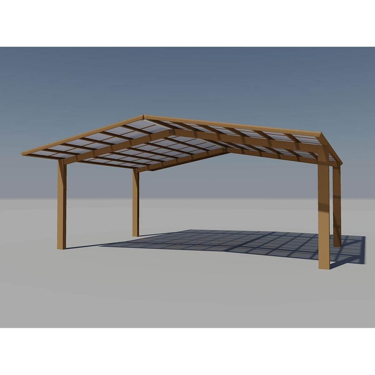 Ximax Carport Alu Linea 110 M Bronze | 207926