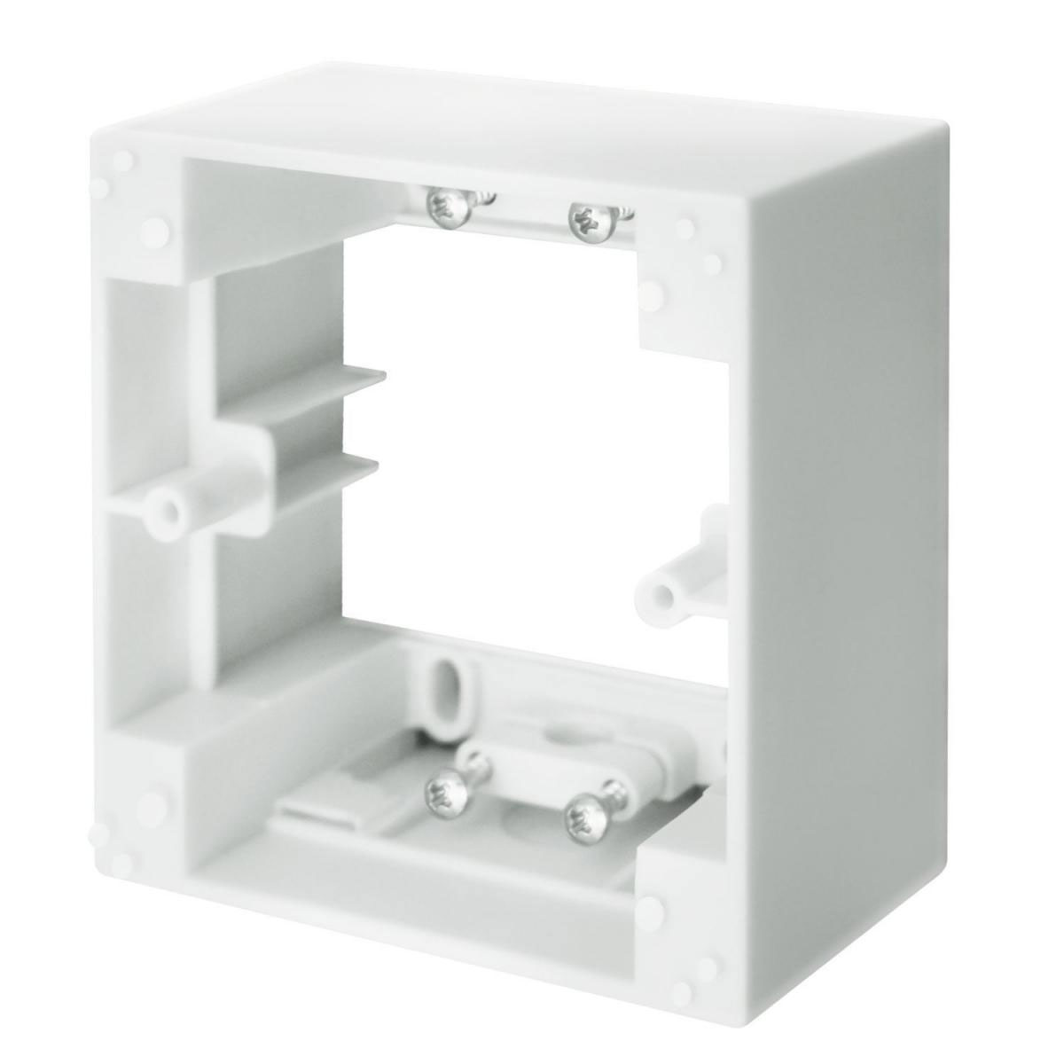 Schellenberg Aufputzrahmen eckig weiss | 208484