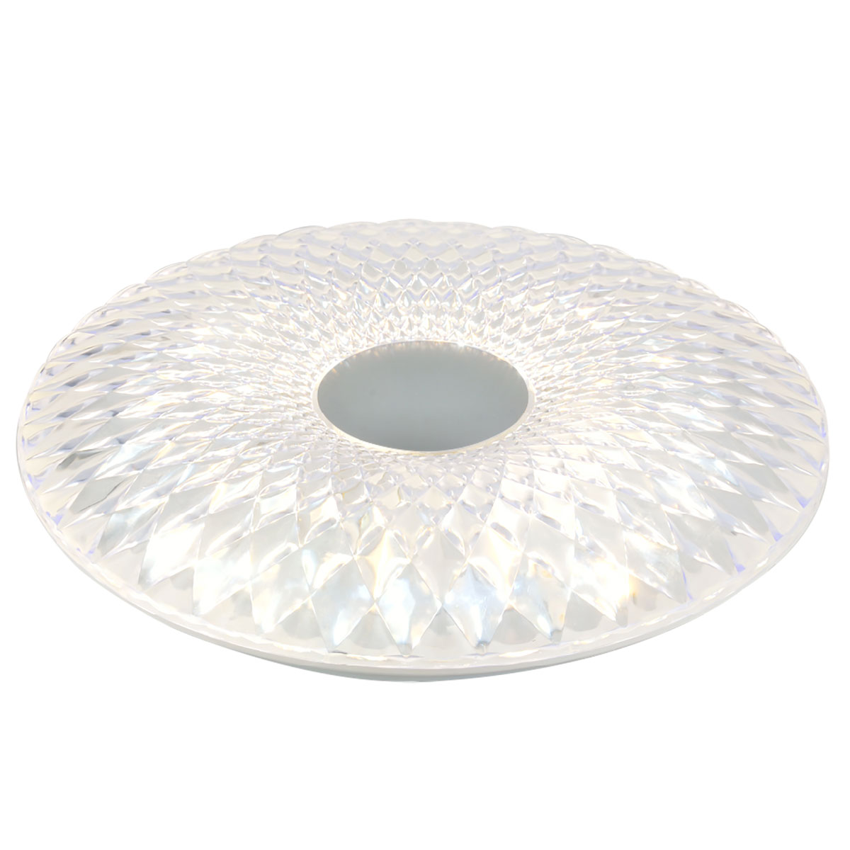 Flector LED-Deckenleuchte Kristall weiß | 211914