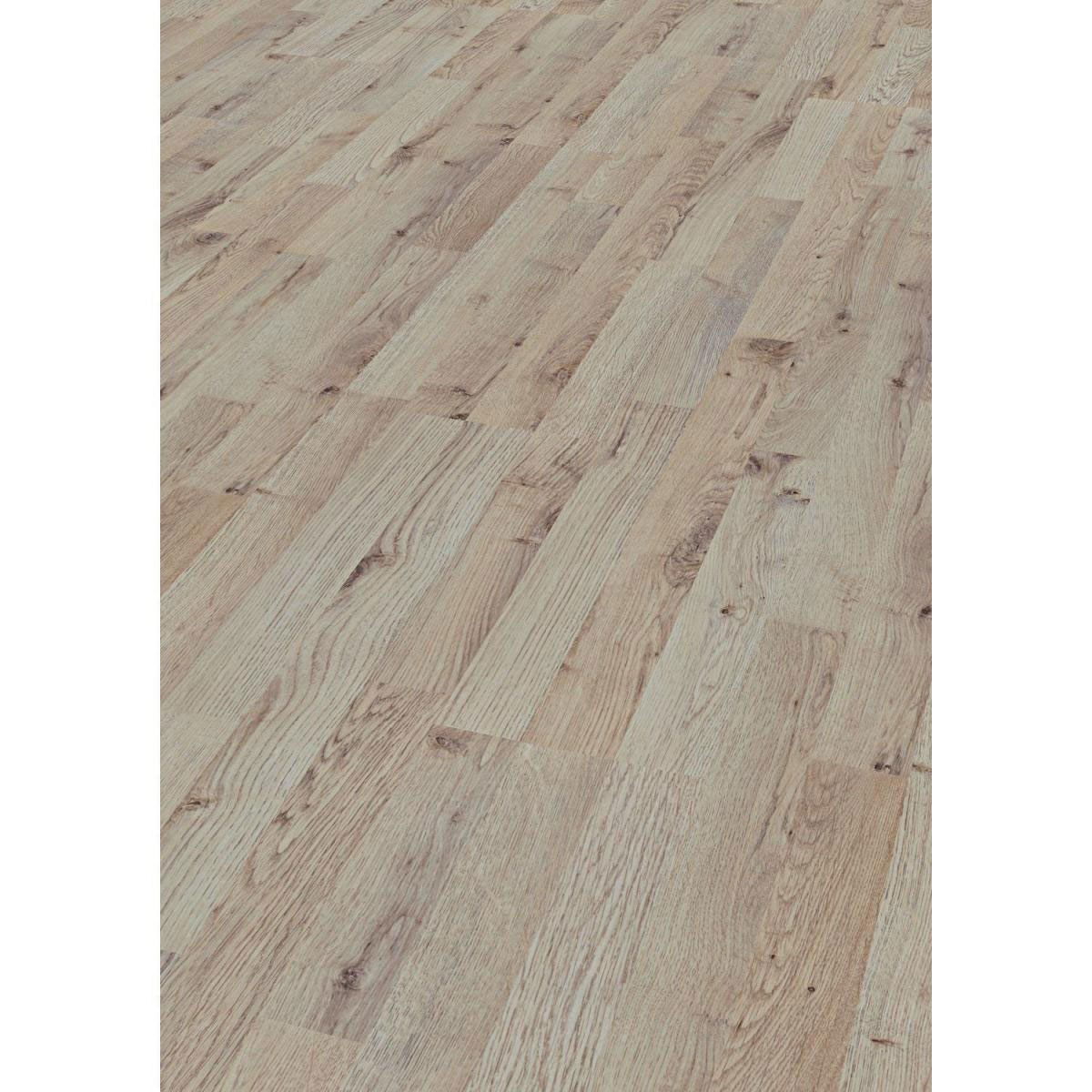 Basic Laminatboden Eiche SB hell 6 mm 137,6 x 19,3 cm | 215256