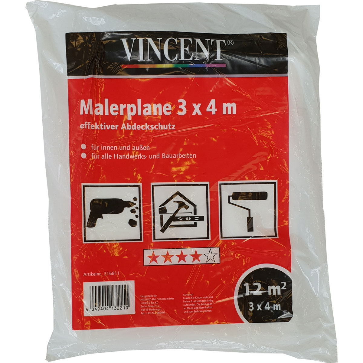 Vincent Malerplane 3 x 4 m | 216811