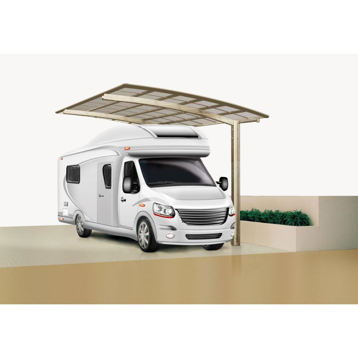 Ximax Carport Alu Portoforte 80 Caravan LxB 4954 x 2704 mm schwarz | 218008