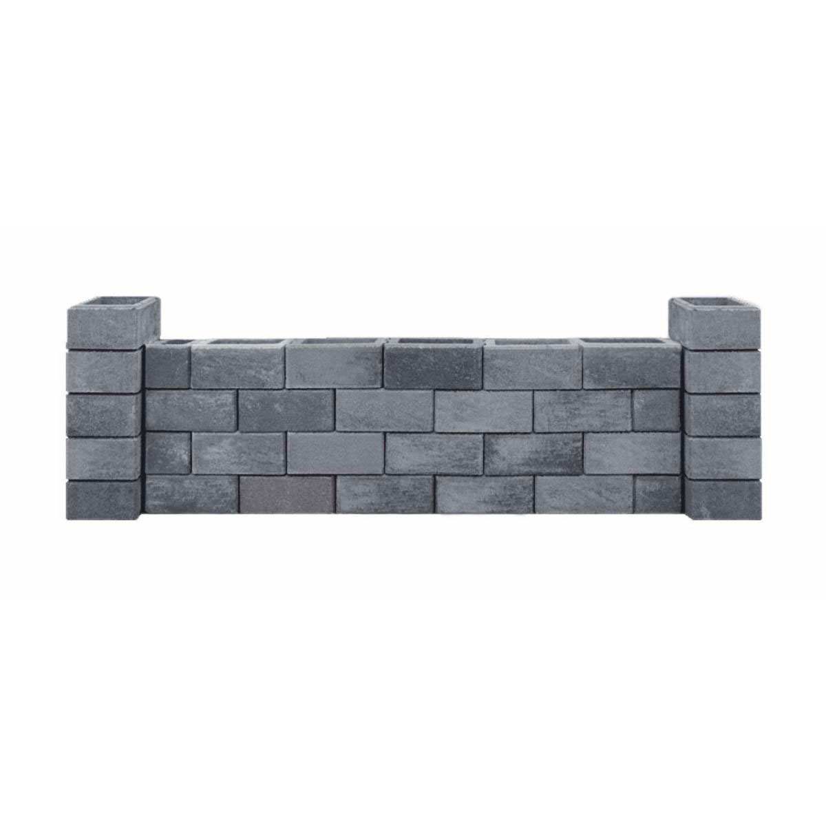 Diephaus  Gartenmauersteine 50 x 25 x 20 cm Quarzit-Normalst. | 218066 – Bild 3