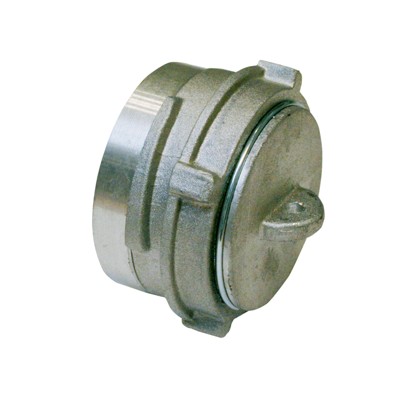 Guillemin Blindkupplung, Verriegelung, Aluminium (Al), NBR weiß, DN 50mm