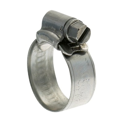 ABA - Schneckengewindeschelle S40, VA, W4, Bandbreite 12mm, Spannbereich 277-307mm