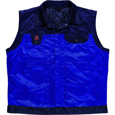 MASCOT® - Weste Trento 00989-620, kornblau/marineblau, Größe XS