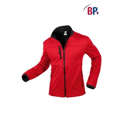 BP® - Softshelljacke 1696 571, rot, Größe XS