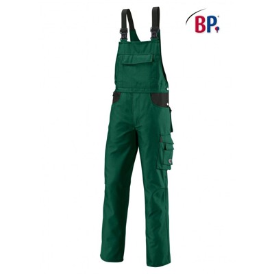 BP® - Latzhose 1790 555 mittelgrün/schwarz, Größe 44l