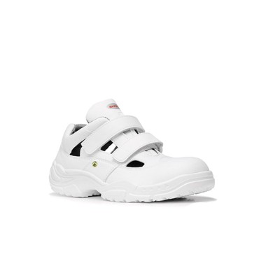 ELTEN - Sicherheitssandale WHITE Easy Low ESD S1 SRC, Größe 48
