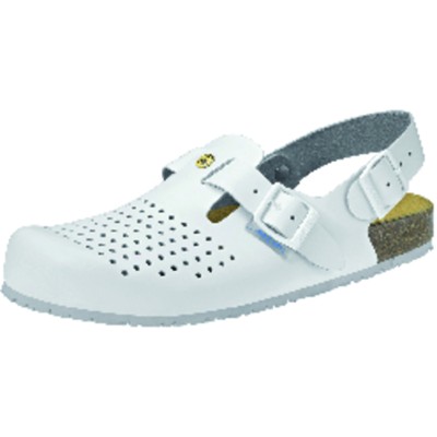 ABEBA® - Berufsclog Nature 4050, OB FO SRC ESD, weiß, Größe 38