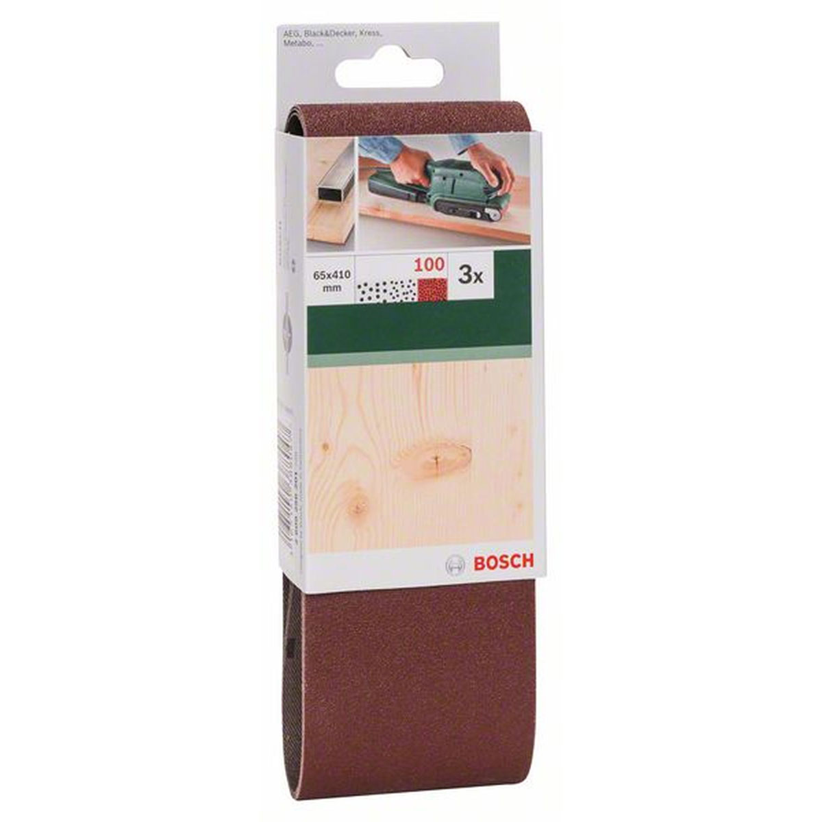 Bosch  Schleifband gespannt K100 65 cm | 100 | 6,5 | 416605