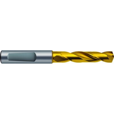 GÜHRING® - Ratiobohrer 1184 DIN 6537K RT 100 U VHM TiN RH 140° 3mm