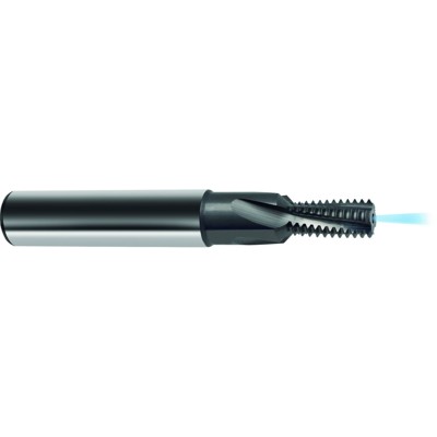 GÜHRING® - Gewindefräser 3527 Werksnorm 1,5xD TMC SP VHM TiCN RH IK M10 x 1,25