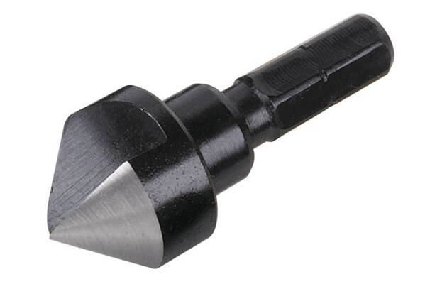 Wolfcraft 2584000 Kegelsenker-Set 3teilig 12 mm, 16 mm, 19 mm Werkzeugstahl 1/4" (6.3 mm) 1 Set