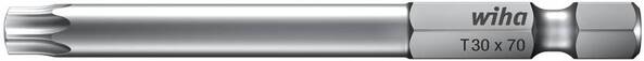 Wiha 10376 Torx-Bit T 20 Chrom-Vanadium Stahl gehärtet E 6.3 1 St.