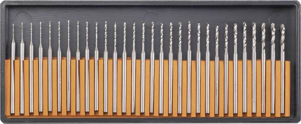 RONA 813205 HSS Metall-Spiralbohrer-Set 30teilig Zylinderschaft 1 Set