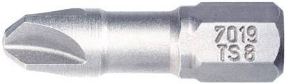 Wiha Torq-Bit 4 Chrom-Vanadium Stahl gehärtet, extra hart C 6.3 1 St.