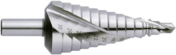 Exact 07005 HSS Stufenbohrer 6 - 36 mm 3-Flächenschaft 1 St.