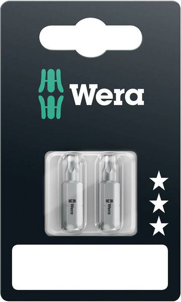 Wera 867/1 Z SB SiS 05073376001 Torx-Bit T 25, T 30, T 40 Werkzeugstahl legiert, zähhart D 6.3 3 St.