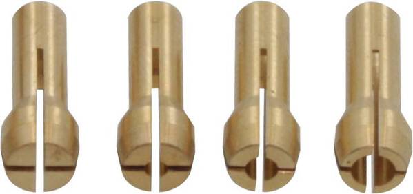 Donau Elektronik 1508 4 Spannzangen für Ø 0,3 - 3,2 mm 4 St.