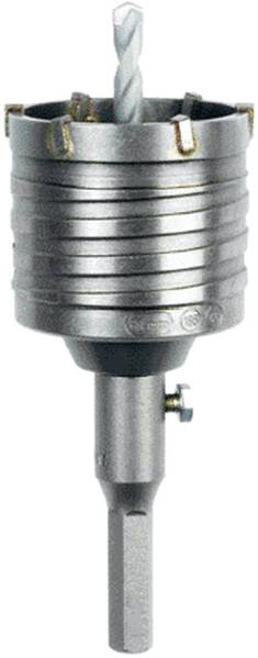 Heller Tools 19628 4 Bohrkrone 3teilig 80 mm 1 Set