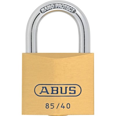 ABUS - AV-Vorhangschloss 85/40, Messing massiv