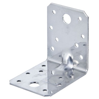 Alberts - Schwerlast-Winkelverbinder m.Sicke, Edelstahl, TxHxB 70x70x55 mm