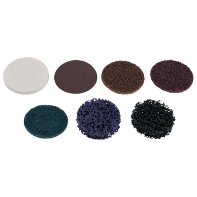 KSTOOLS® - Ersatz-Schleifpads, Ø50mm, Sand-Papier 240, 10er Pack