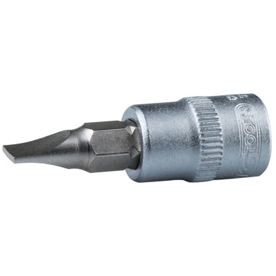 KSTOOLS® - 1/4" Bit-Stecknuss Schlitz, 7mm