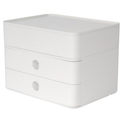HAN - Schubladenboxx SMART-BOX PLUS ALLISON, 260x195x190mm, snow white, 1100-12, 2 ges