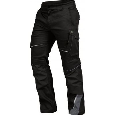 Leibwächter - Bundhose-Flex-Line Schwarz/Grau, Größe 28