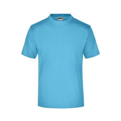 James & Nicholson - T-Shirt Rundhals JN001, himmel-blau, Größe S