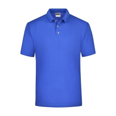James & Nicholson - Poloshirt Medium JN020, königs-blau, Größe M