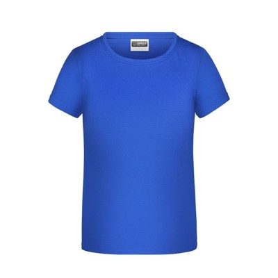 James & Nicholson - Mädchen Basic T-Shirt 150g JN744, königs-blau, Größe L