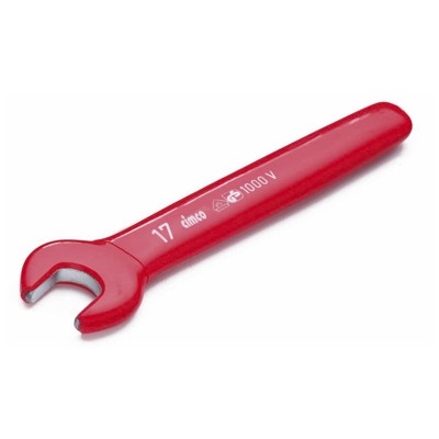 cimco® - Einmaulschlüssel 1000 V SW 17 160mm, DIN 7446, 15° gekröpft