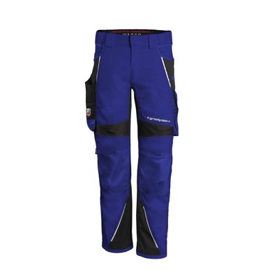 Grizzlyskin - Bundhose "IRON" kornblau/schwarz, Gr. L44
