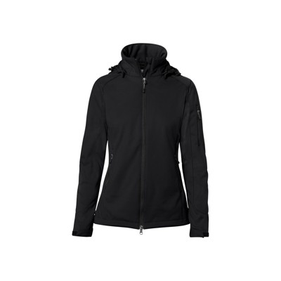 HAKRO - Damen Softshelljacke Alberta 248, schwarz, Größe 4XL