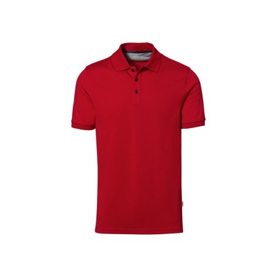 HAKRO - Cotton Tec® Poloshirt 814, rot, Größe XL